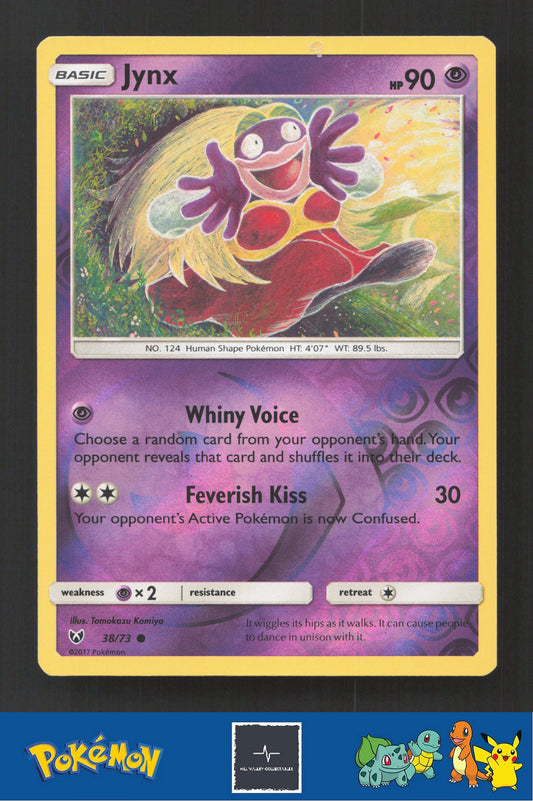 2017 Pokemon SM Shining Legends 38/73 Jynx Reverse