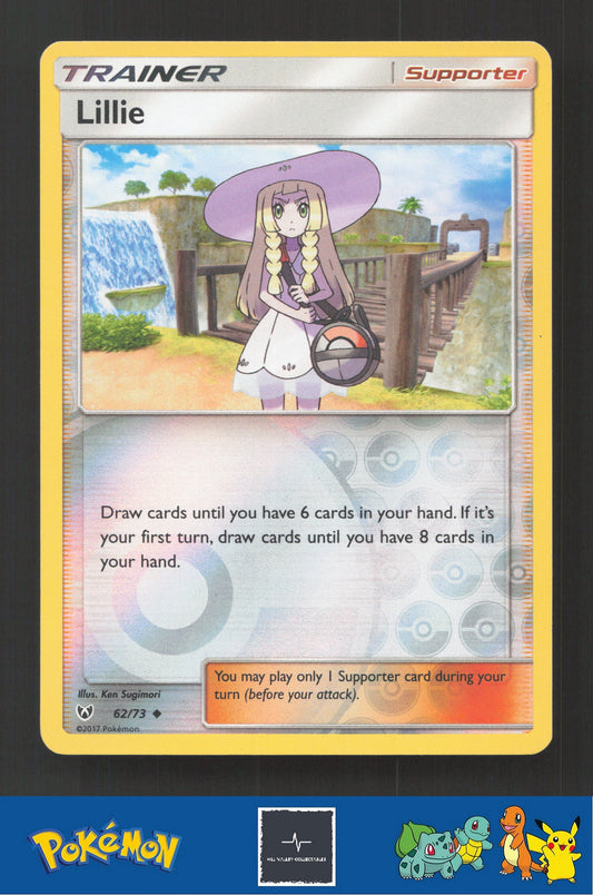 2017 Pokemon SM Shining Legends 62/73 Lillie Reverse