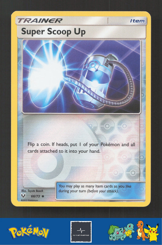 2017 Pokemon SM Shining Legends 66/73 Super Scoop Up Reverse