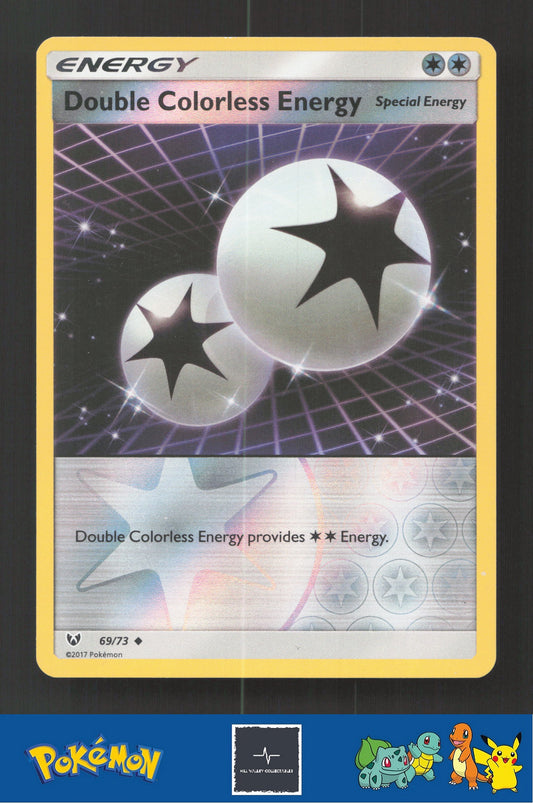 2017 Pokemon SM Shining Legends 69/73 Double Colorless Energy Reverse