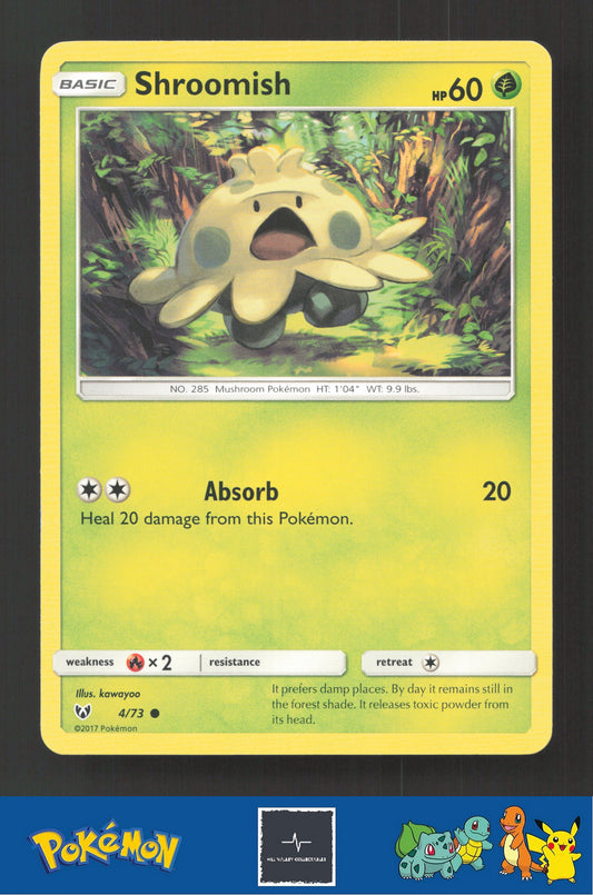 2017 Pokemon SM Shining Legends 4/73 Shroomish