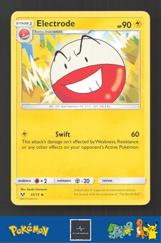 2017 Pokemon SM Shining Legends 31/73 Electrode