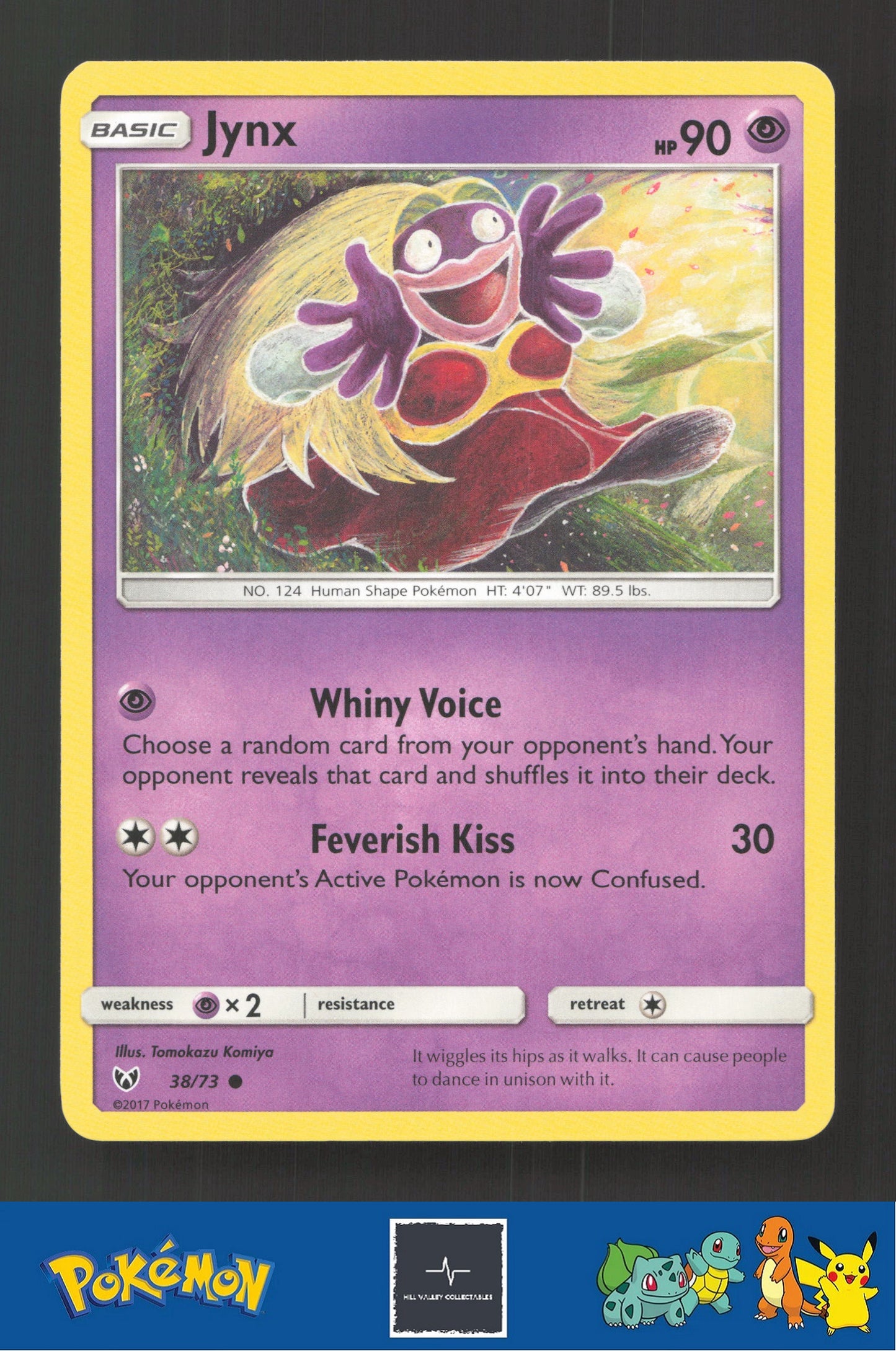 2017 Pokemon SM Shining Legends 38/73 Jynx