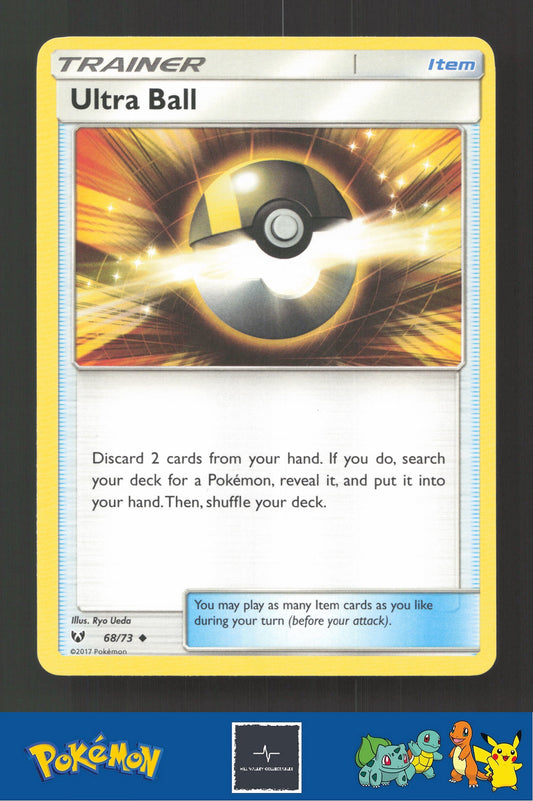 2017 Pokemon SM Shining Legends 68/73 Ultra Ball