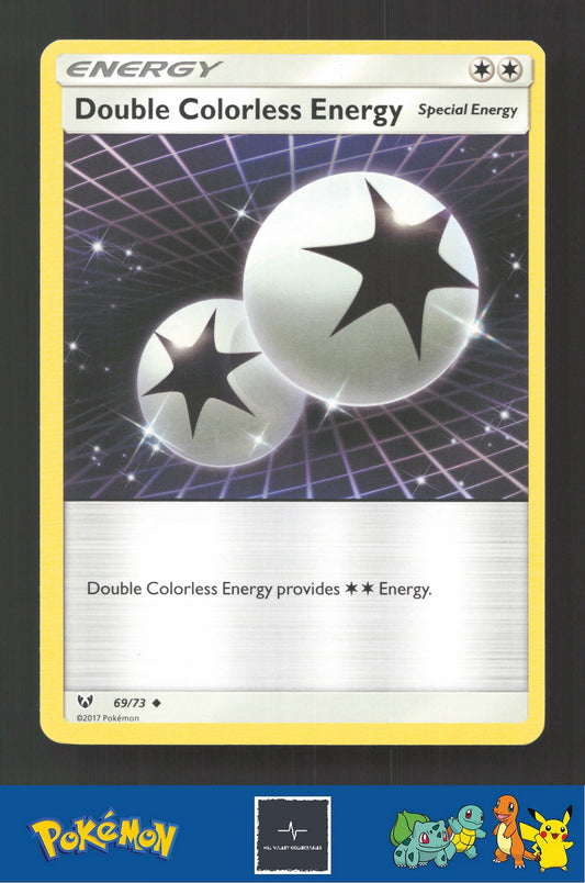 2017 Pokemon SM Shining Legends 69/73 Double Colorless Energy