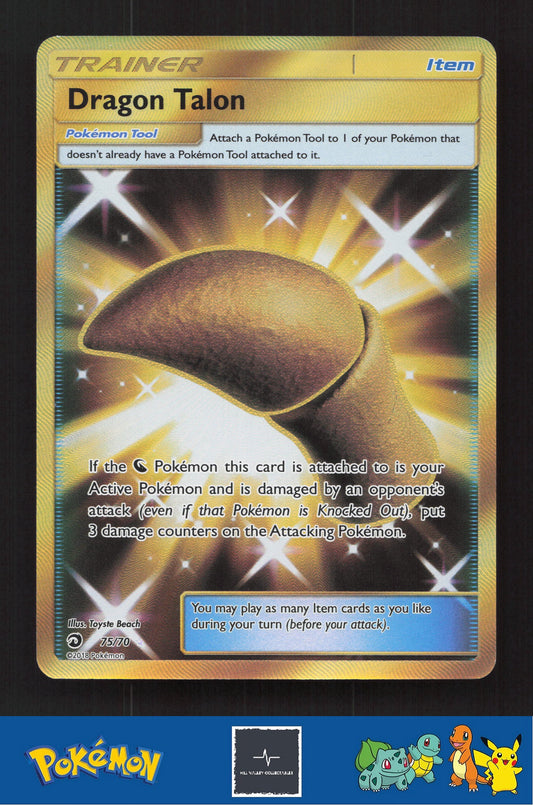 2018 Pokemon SM Dragon Majesty 75/70 Dragon Talon
