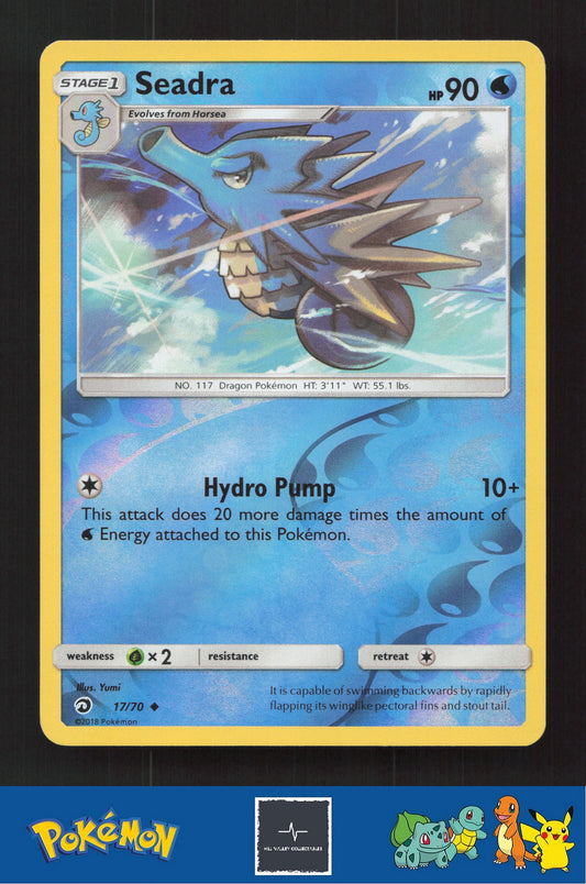 2018 Pokemon SM Dragon Majesty 17/70 Seadra Reverse