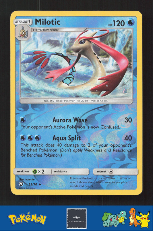 2018 Pokemon SM Dragon Majesty 29/70 Milotic Reverse