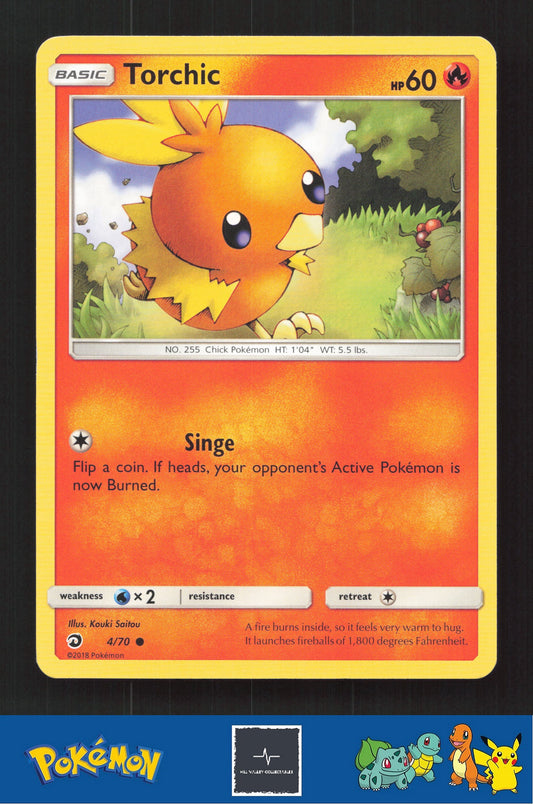 2018 Pokemon SM Dragon Majesty 4/70 Torchic