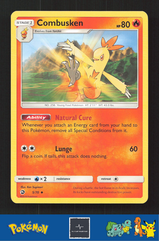 2018 Pokemon SM Dragon Majesty 5/70 Combusken