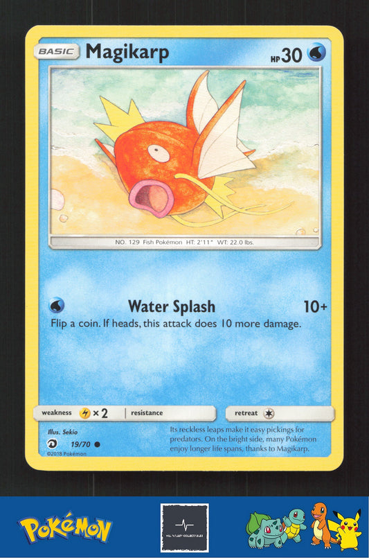 2018 Pokemon SM Dragon Majesty 19/70 Magikarp