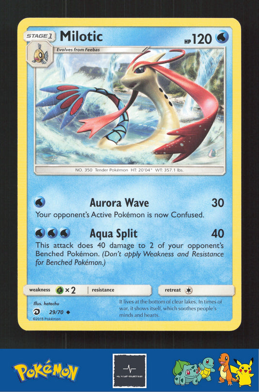 2018 Pokemon SM Dragon Majesty 29/70 Milotic