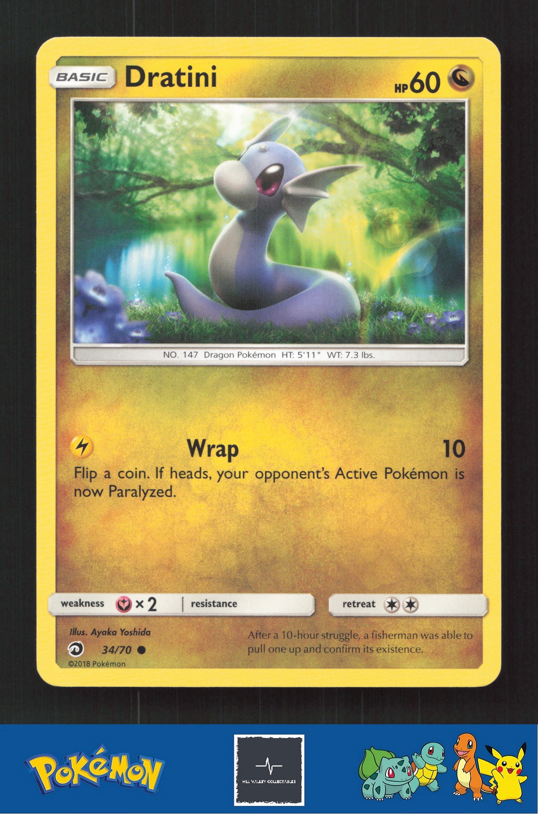 2018 Pokemon SM Dragon Majesty 34/70 Dratini