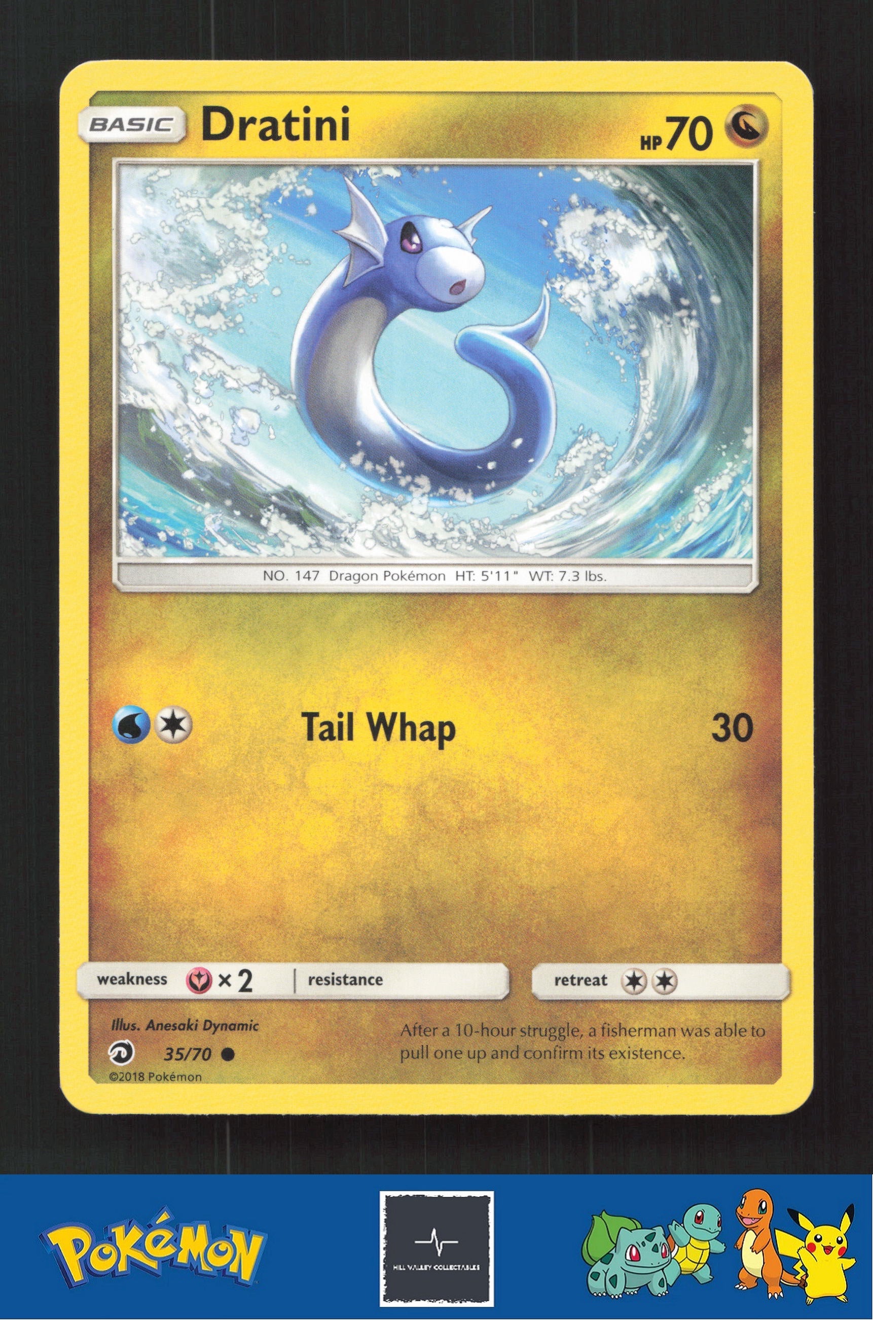 2018 Pokemon SM Dragon Majesty 35/70 Dratini