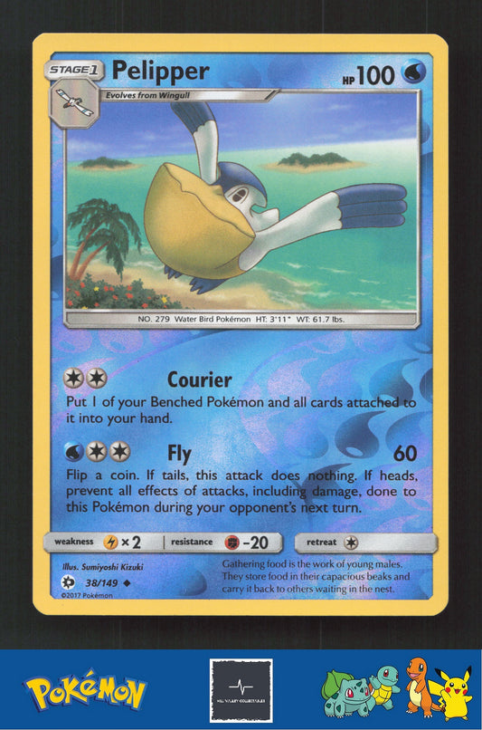 2017 Pokemon SM Sun & Moon Base Set 38/149 Pelipper