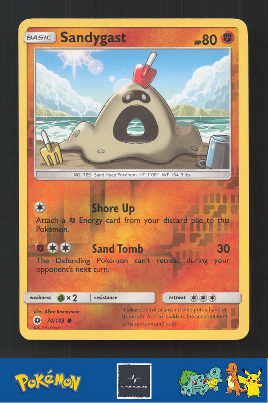 2017 Pokemon SM Sun & Moon Base Set 74/149 Sandygast