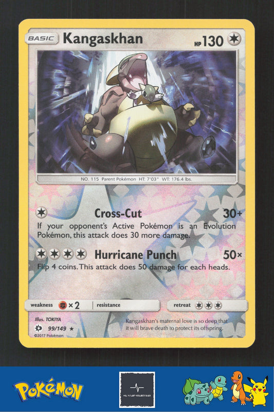 2017 Pokemon SM Sun & Moon Base Set 99/149 Kangaskhan