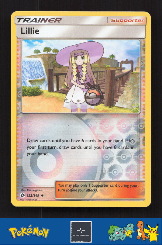 2017 Pokemon SM Sun & Moon Base Set 122/149 Lillie