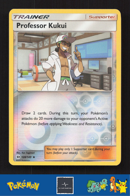 2017 Pokemon SM Sun & Moon Base Set 128/149 Professor Kukui