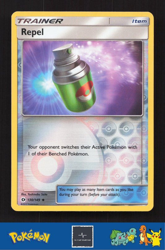 2017 Pokemon SM Sun & Moon Base Set 130/149 Repel