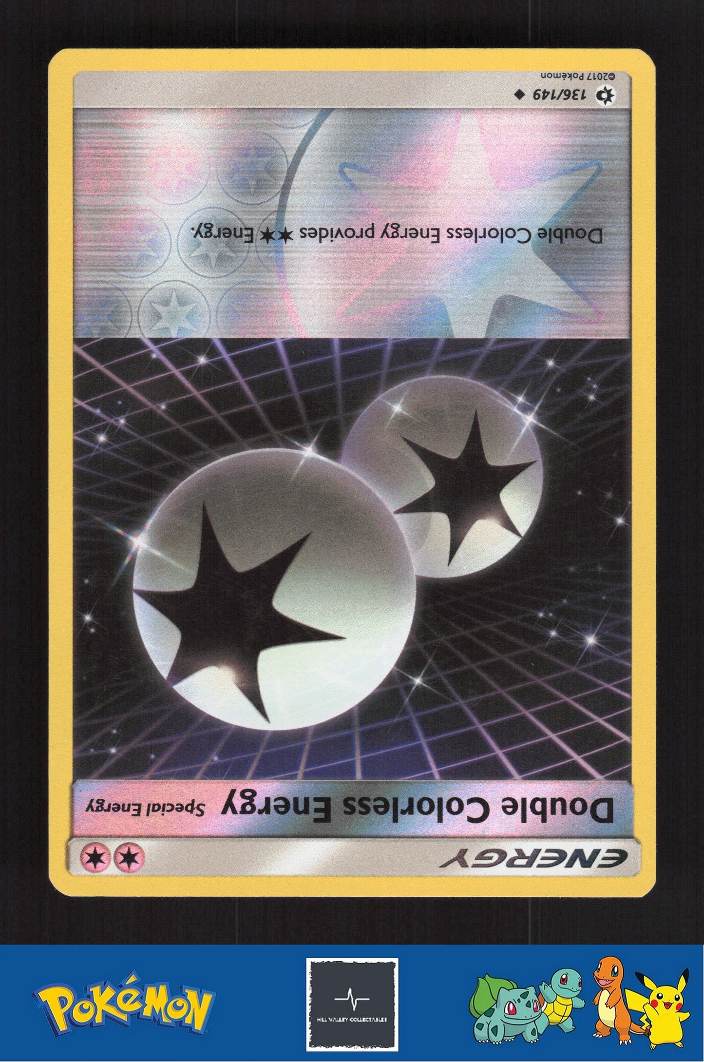 2017 Pokemon SM Sun & Moon Base Set 136/149 Double Colorless Energy