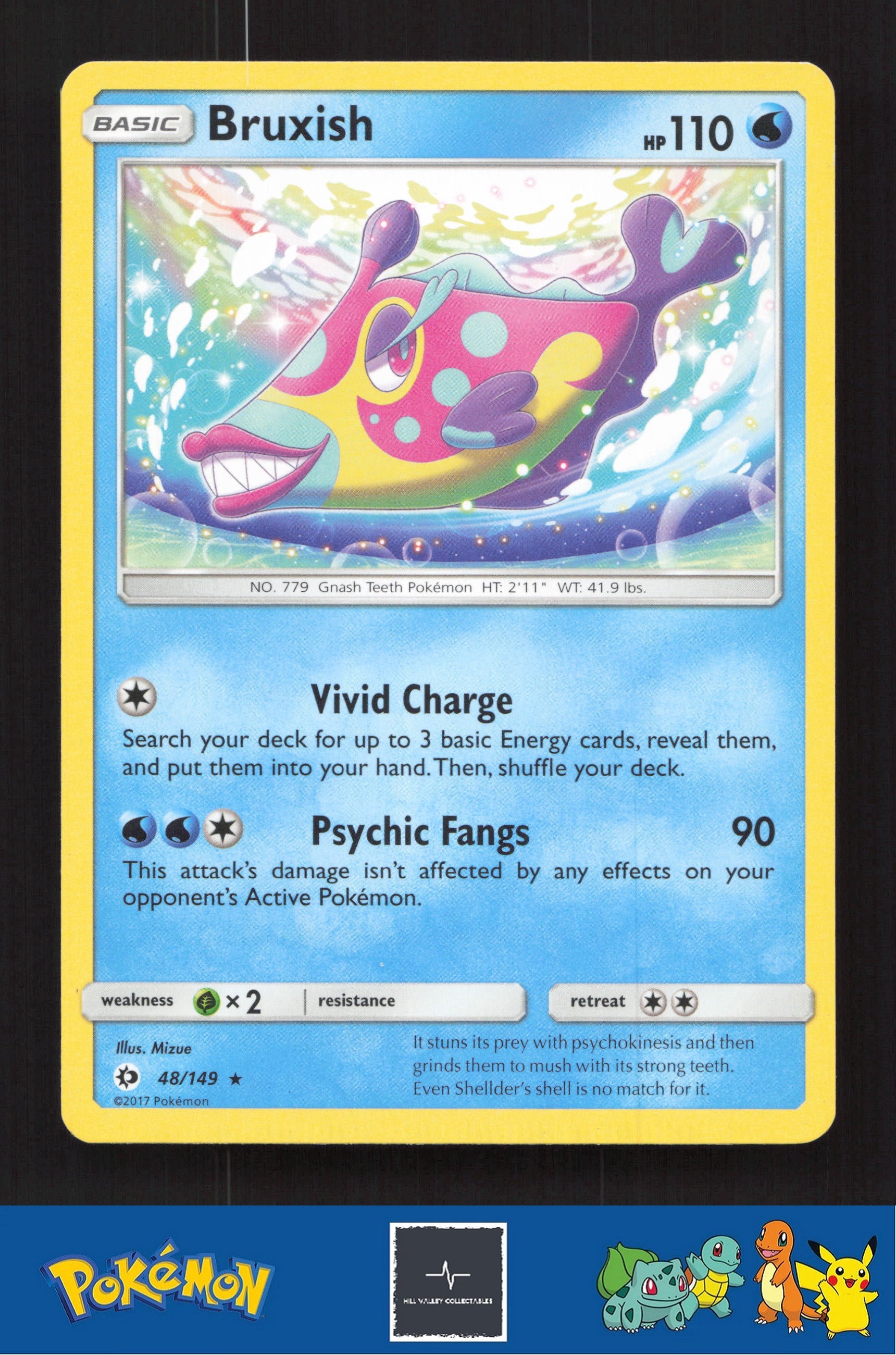 2017 Pokemon SM Sun & Moon Base Set 48/149 Bruxish