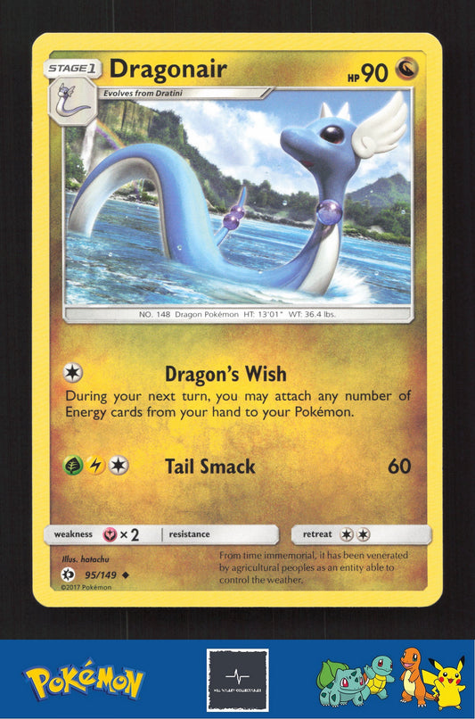 2017 Pokemon SM Sun & Moon Base Set 95/149 Dragonair