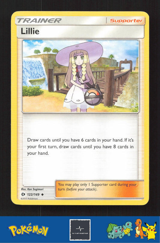 2017 Pokemon SM Sun & Moon Base Set 122/149 Lillie