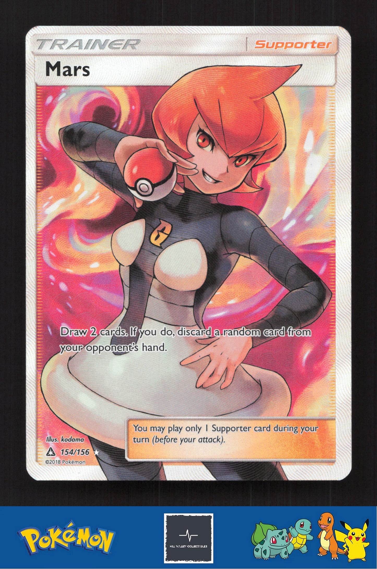 2018 Pokemon SM Ultra Prism 154/156 Mars