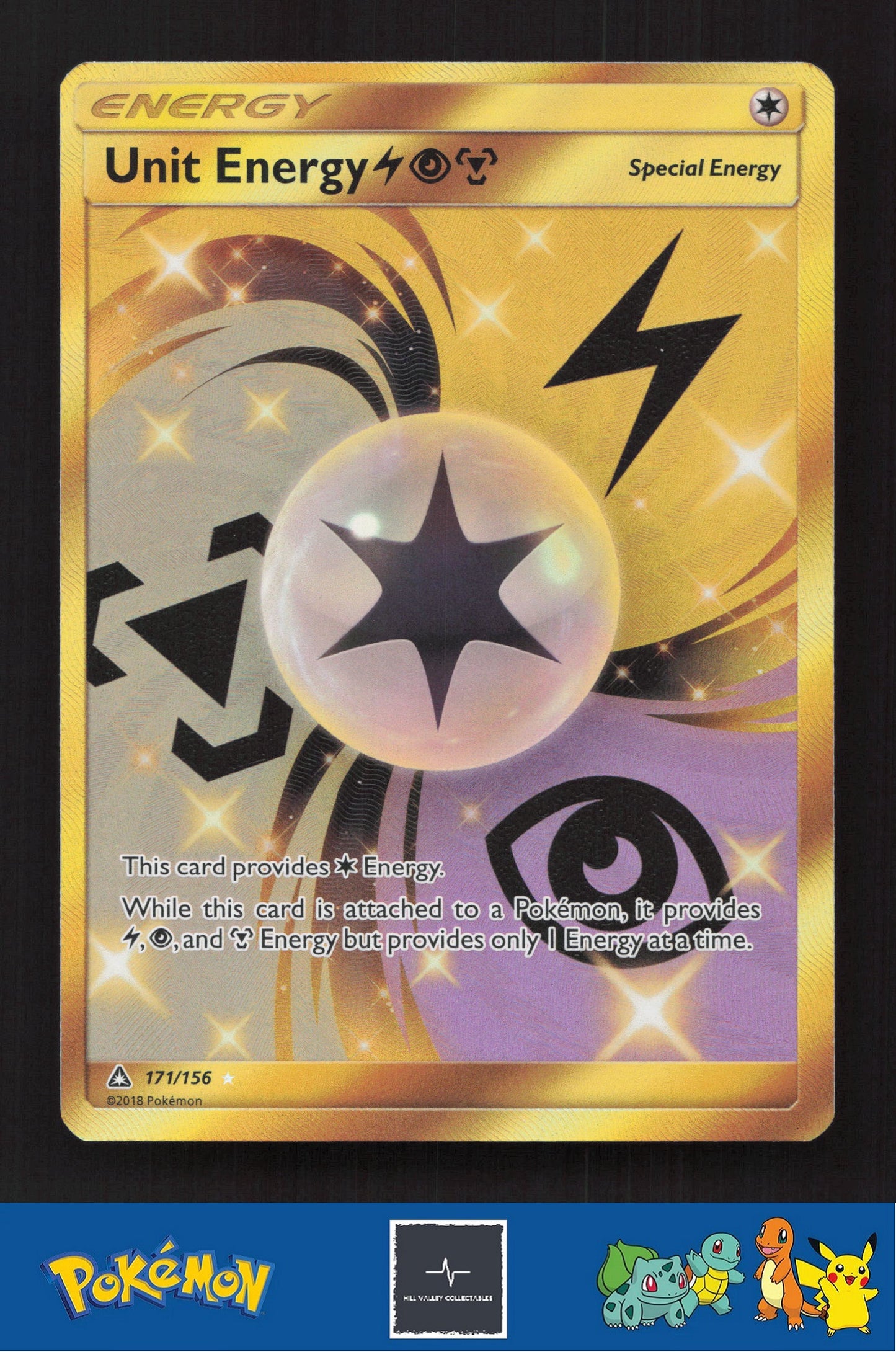 2018 Pokemon SM Ultra Prism 171/156 Unit Energy LPM