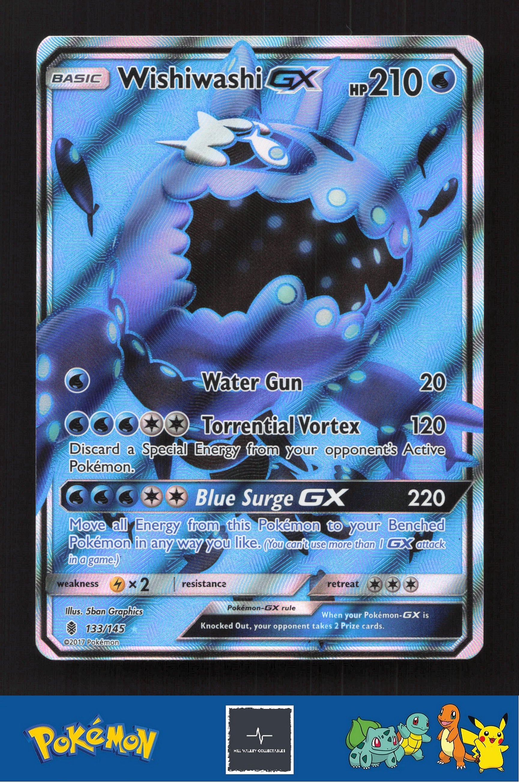 2017 SM Guardians Rising 133/145 Wishiwashi GX