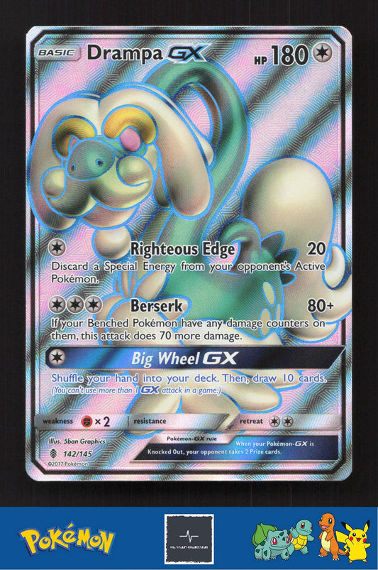 2017 SM - Guardians Rising 142/145 Drampa GX (Full Art)