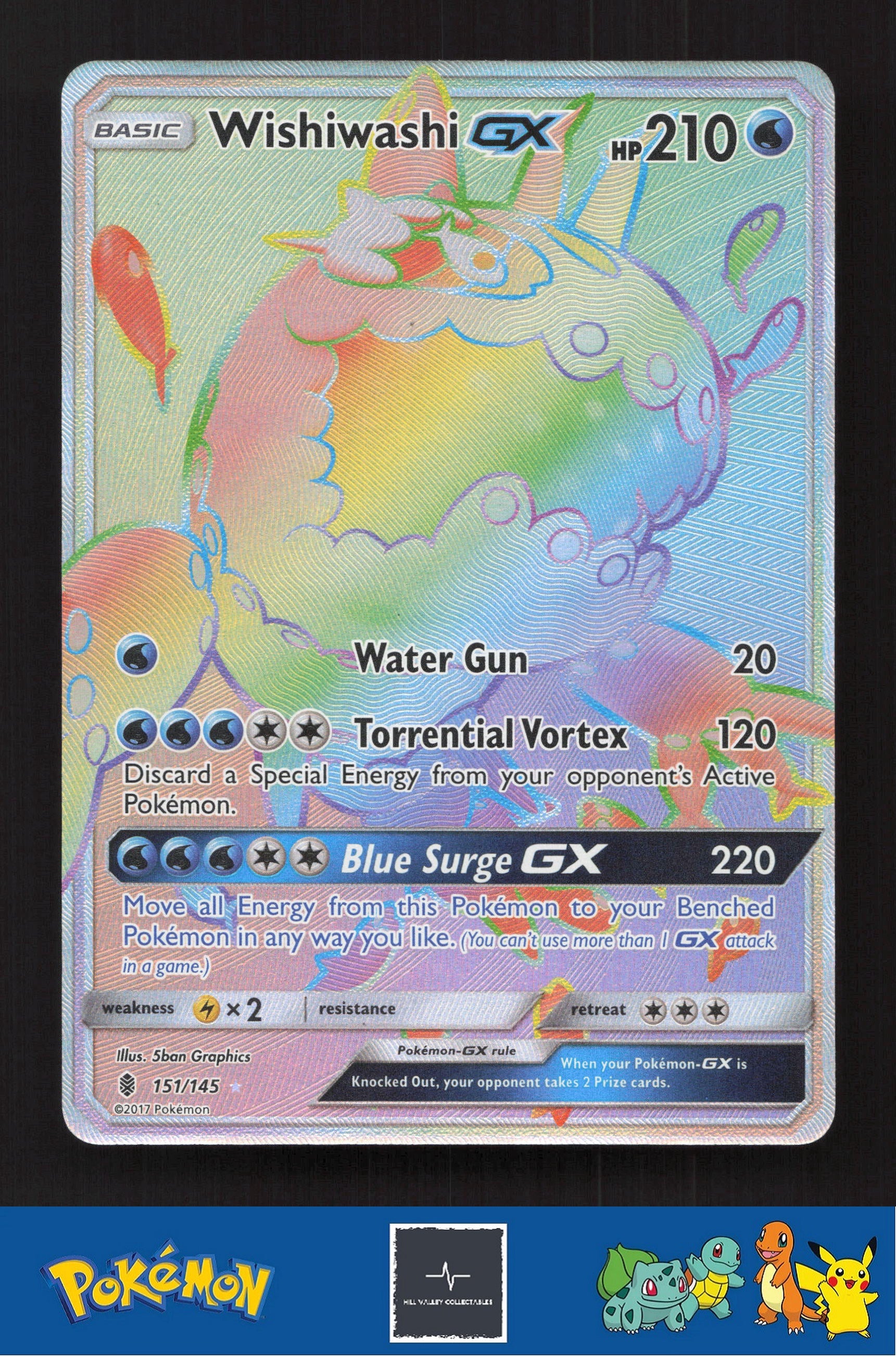 2017 SM Guardians Rising 151/145 Wishiwashi GX