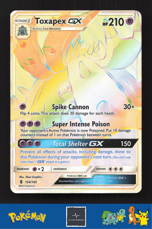 2017 SM Guardians Rising 154/145 Toxapex GX