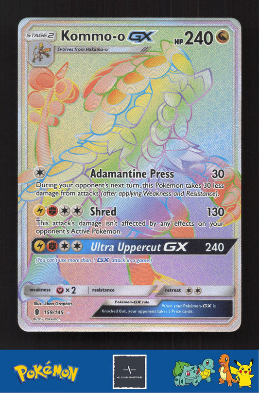 2017 SM Guardians Rising 159/145 Kommo-o GX