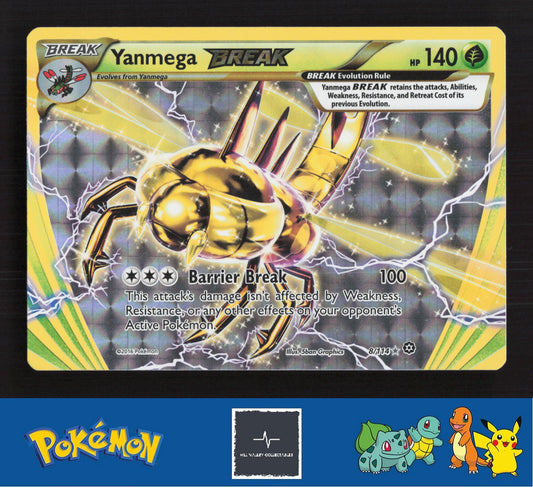 2016 Pokemon XY Steam Siege 8/114 Yanmega BREAK
