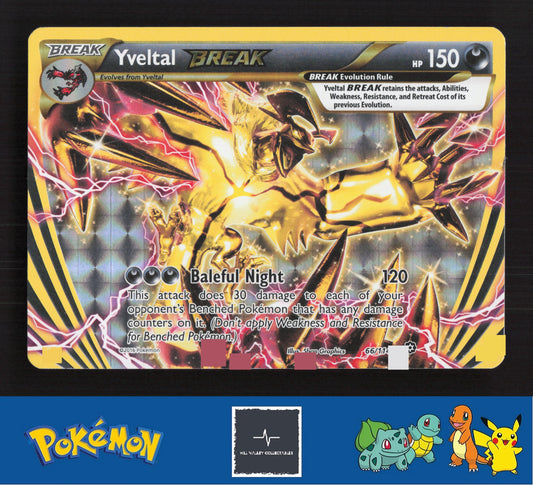 2016 Pokemon XY Steam Siege 66/114 Yveltal BREAK