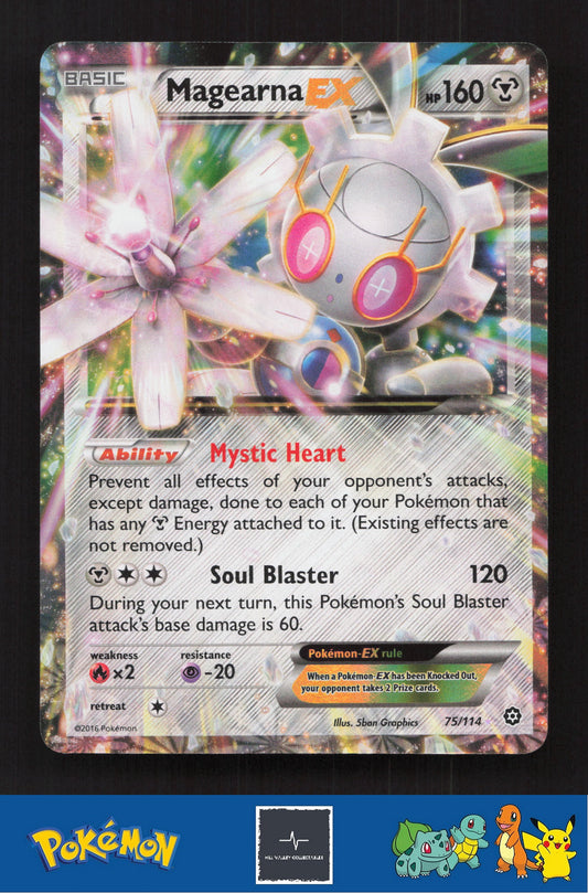 2016 Pokemon XY Steam Siege 75/114 Magearna EX