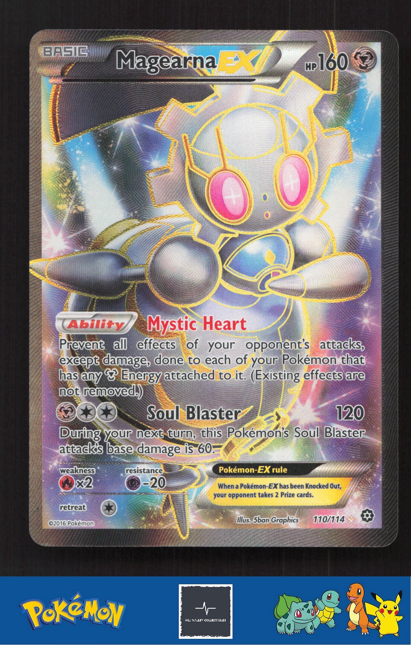 2016 Pokemon XY Steam Siege 110/114 Magearna EX