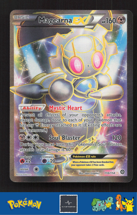 2016 Pokemon XY Steam Siege 110/114 Magearna EX