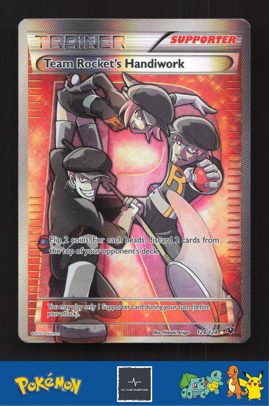 2016 Pokemon XY Fates Collide 124/124 Team Rocket's Handiwork