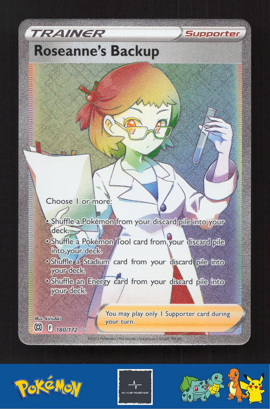 2022 Pokemon SWSH Brilliant Stars 180/172 Roseanne's Backup
