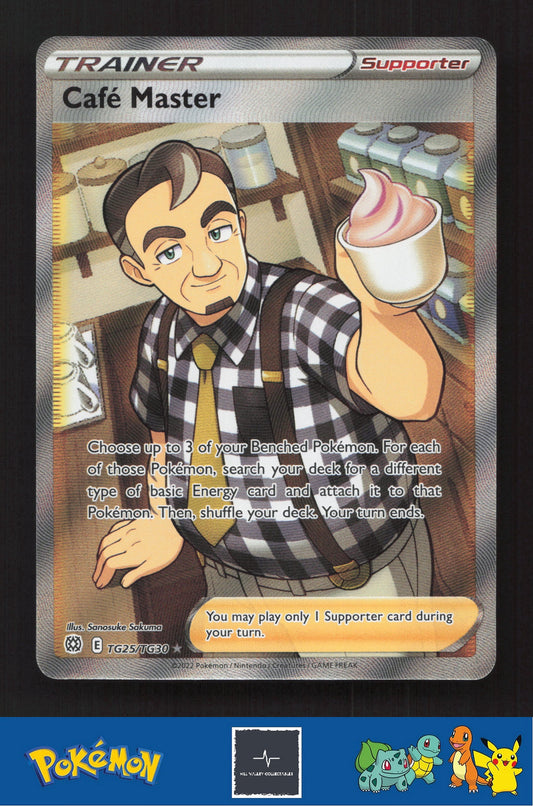 2022 Pokemon SWSH Brilliant Stars TG25/TG30 Cafe Master