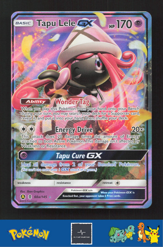 2018 Pokemon Alternate Art Promo 60a/145 Tapu Lele GX