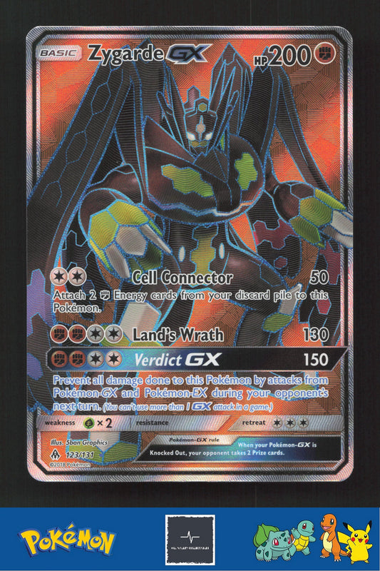 2018 Pokemon SM Forbidden Light 123/131 Zygarde GX