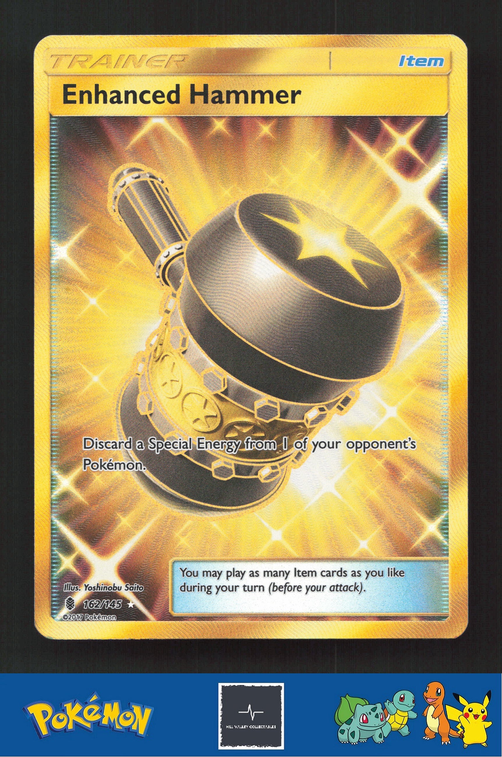 2017 Pokemon SM Guardians Rising 162/145 Enhanced Hammer