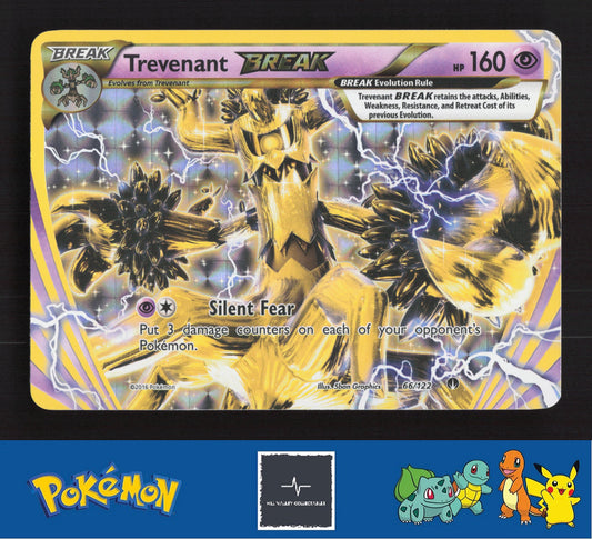 2016 Pokemon XY BREAKpoint 66/122 Trevenant BREAK