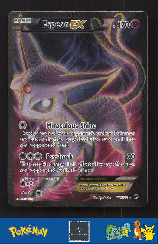 2016 Pokemon XY BREAKpoint 117/122 Espeon EX