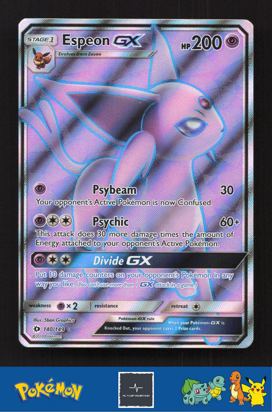 2017 Pokemon SM Sun & Moon Base Set 140/149 Espeon GX