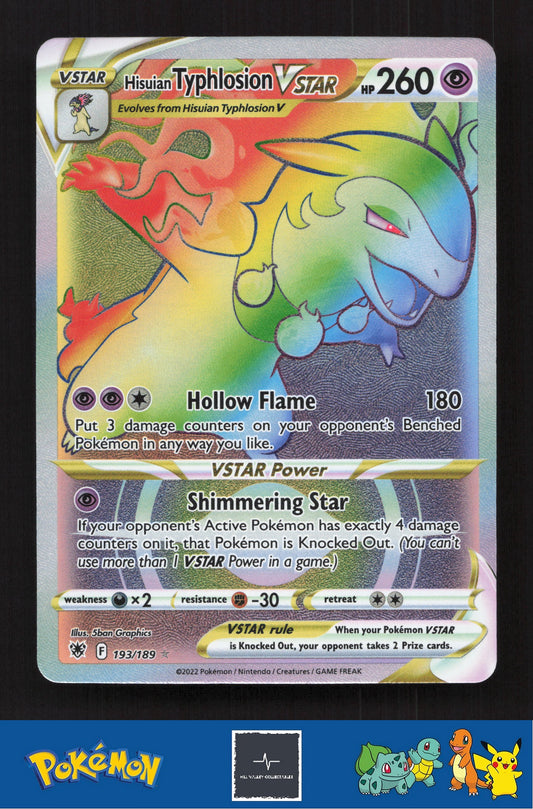 2022 Pokemon SWSH Astral Radiance 193/189 Hisuian Typhlosion Vstar